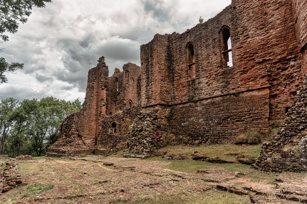 Goodrich Castle Stables Ruins