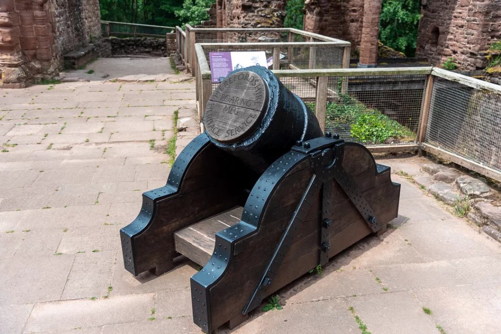 Roaring Meg, the only surviving mortar from the Civil war