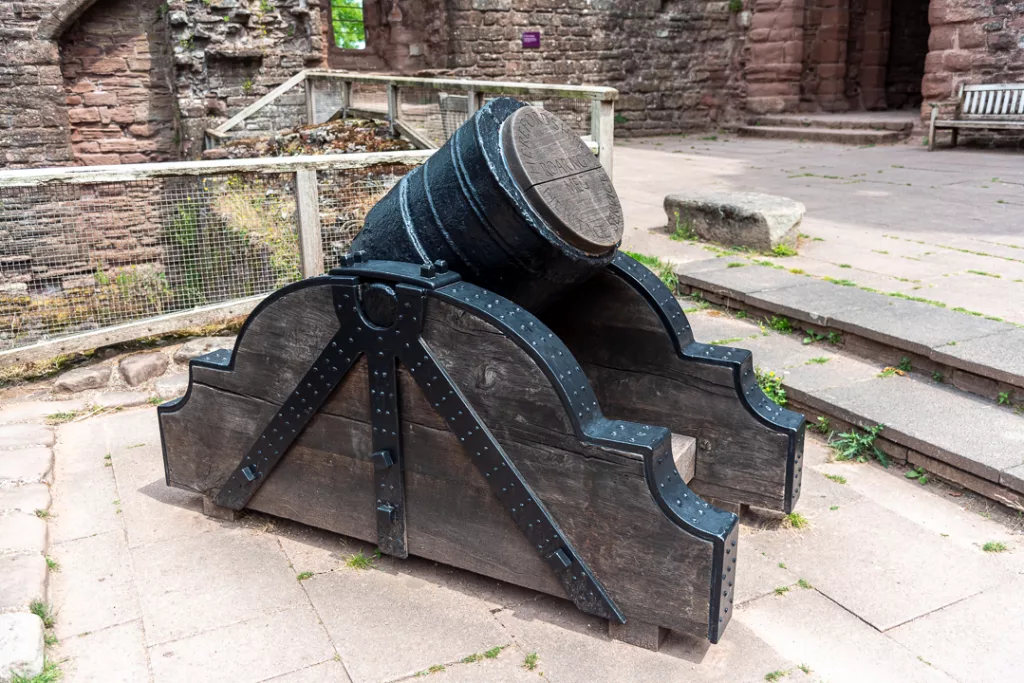 Roaring Meg, the only surviving mortar from the Civil war